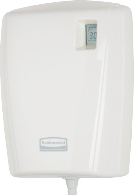 1817010 - Rubbermaid AutoClean Dispenser with LCD - White 1817010 - Rubbermaid AutoClean Dispenser with LCD - White