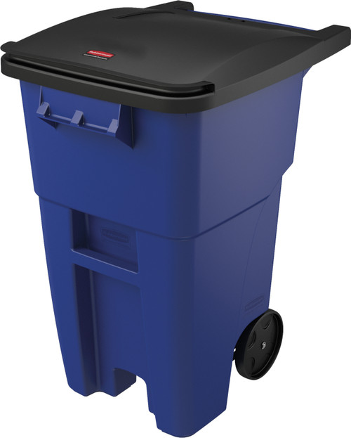 Rubbermaid BRUTE Rollout Container -  189 Ltr - Blue - FG9W2700BLUE Rubbermaid BRUTE Rollout Container -  189 Ltr - Blue - FG9W2700BLUE