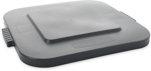 Rubbermaid Square Brute Lid - 106 Ltr - Grey - FG352700GRAY Rubbermaid Square Brute Lid - 106 Ltr - Grey - FG352700GRAY