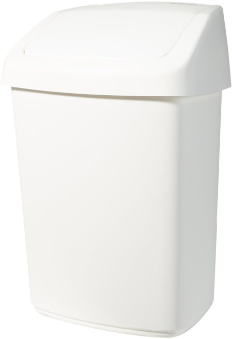 R000877 - Rubbermaid Swing Top Bin - 25 Ltr - White R000877 - Rubbermaid Swing Top Bin - 25 Ltr - White