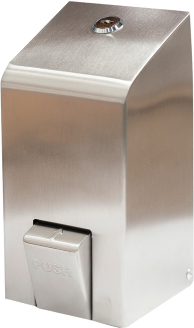 RSZ9012 - Rubbermaid Unbranded Spray Soap Dispenser - 400ml - Stainless Steel RSZ9012 - Rubbermaid Unbranded Spray Soap Dispenser - 400ml - Stainless Steel