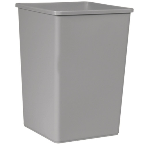 FG395800GRAY - Rubbermaid Untouchable Square Container - 132.5 Ltr - Grey FG395800GRAY - Rubbermaid Untouchable Square Container - 132.5 Ltr - Grey