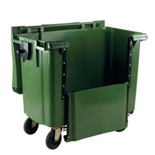 1100 Litre Drop Front Wheelie Bin - 1100LPWBDF 1100 Litre Drop Front Wheelie Bin - 1100LPWBDF