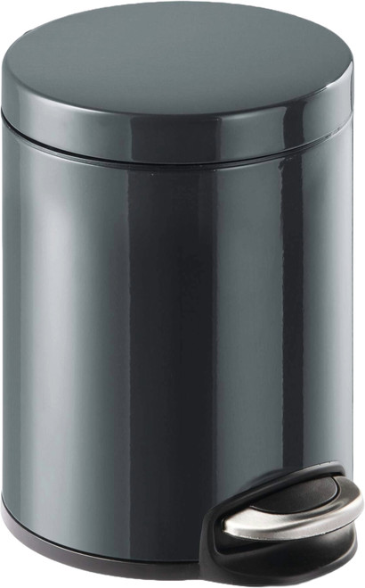 Durable 341058 - Round Pedal Bin - 5 Ltr - Charcoal Grey Durable 341058 - Round Pedal Bin - 5 Ltr - Charcoal Grey