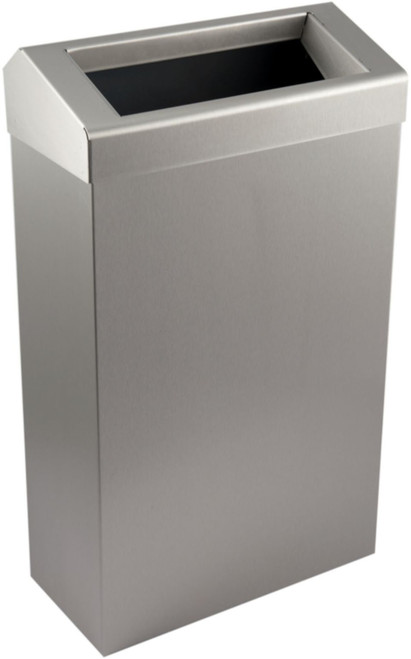 Metal Waste Bin - 30 Ltr - Brushed Stainless Steel - WR-PL70MBS Metal Waste Bin - 30 Ltr - Brushed Stainless Steel - WR-PL70MBS