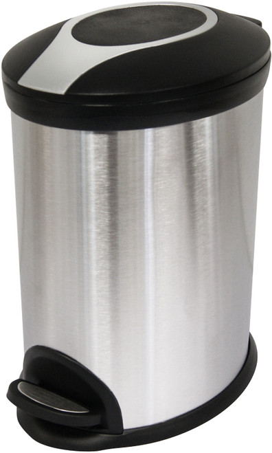 Bathroom Pedal Bin - 5 Ltr - Stainless Steel - WR-EK9633-5L Bathroom Pedal Bin - 5 Ltr - Stainless Steel - WR-EK9633-5L