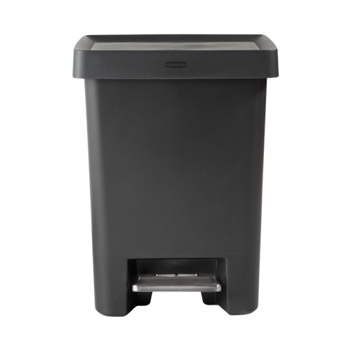 Rubbermaid 2181031 - Premier Series Pedal Bin - 71 Ltr - Charcoal - Front Facing Rubbermaid 2181031 - Premier Series Pedal Bin - 71 Ltr - Charcoal - Front Facing