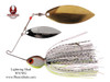 Pro-Series Spinnerbait - Lightning Shad with Willow Nickel and Willow Gold Blades