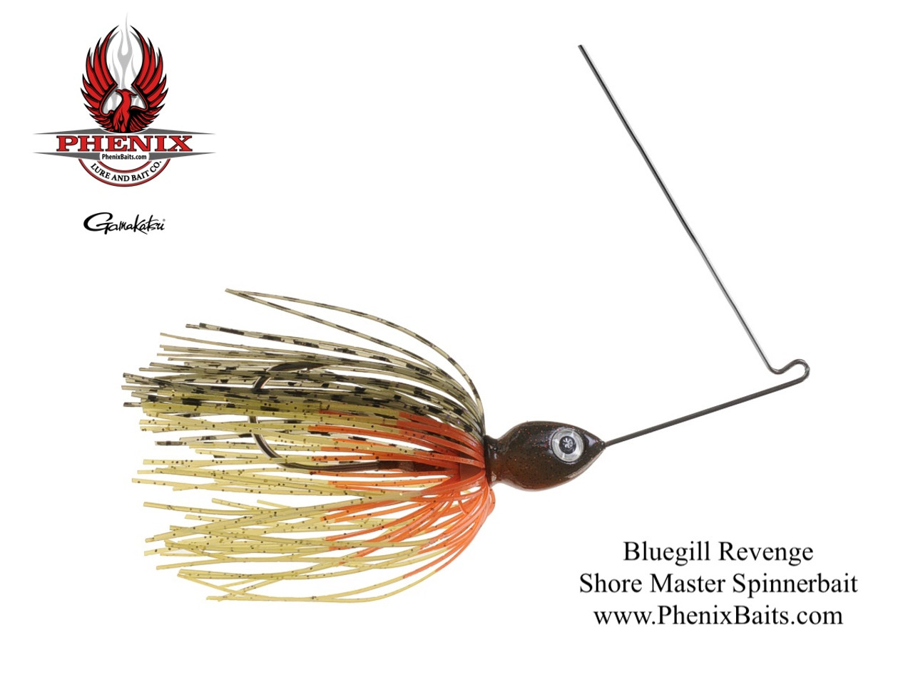 Phenix Shore Master Custom Spinnerbait - Bluegill Revenge 1/2 oz.