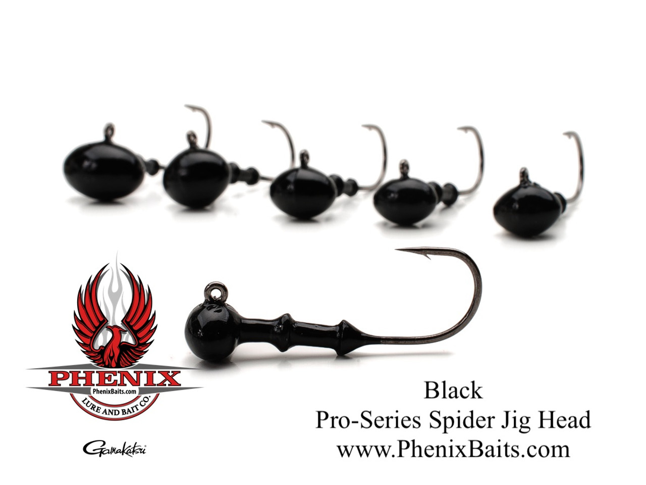 Pro-Series Spider Jig Heads - Brown (3-Pack)