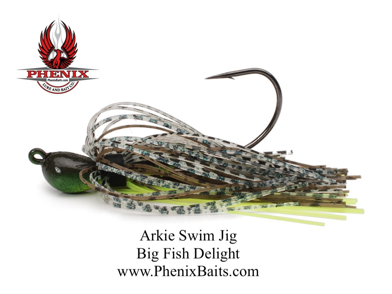 Phenix Elite Series Arkie Swim Jig - Big Fish Delight