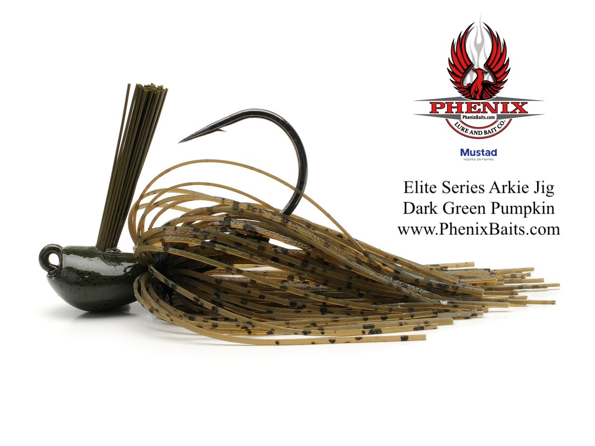 Phenix Elite Series Arkie Jig - Dark Green Pumpkin