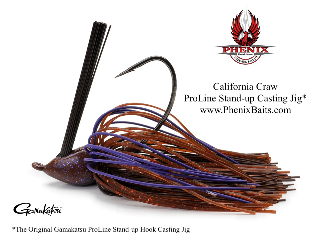 Phenix Proline Stand-up Casting Jig - California Craw