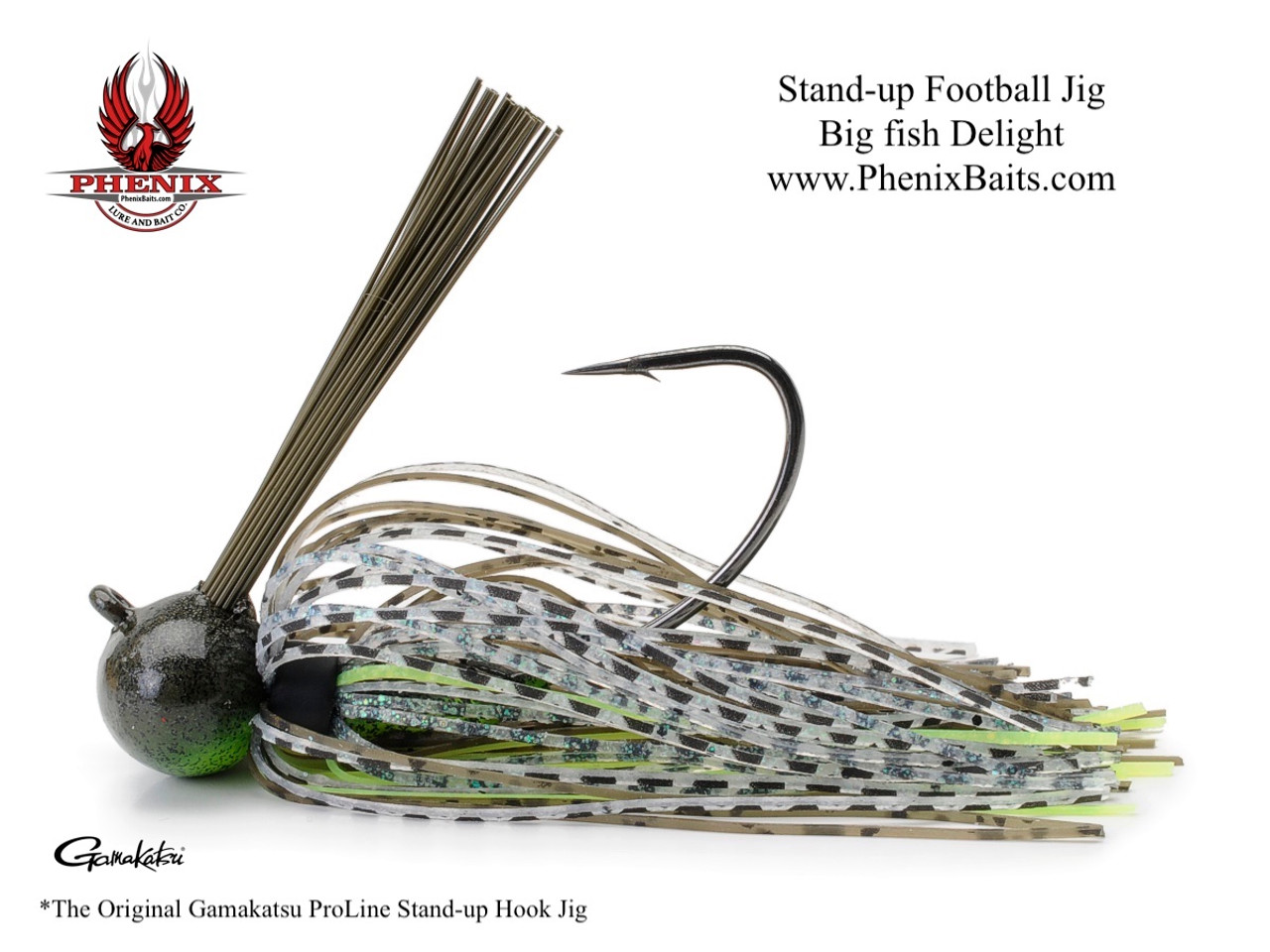 Phenix ProLine Stand-up Football Jig - Big Fish Delight
