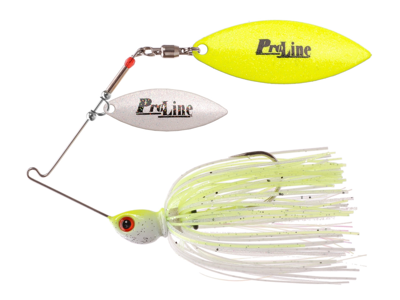 Phenix Pro-Series Spinnerbait - Chartreuse Flash with Willow White