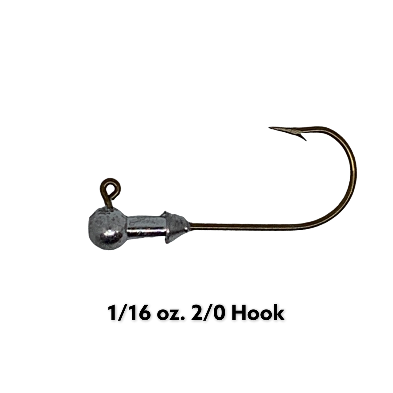 1/4 Oz. Weedless Tube Bait & Swim Bait Jig Heads - 3/O Mustad Hook