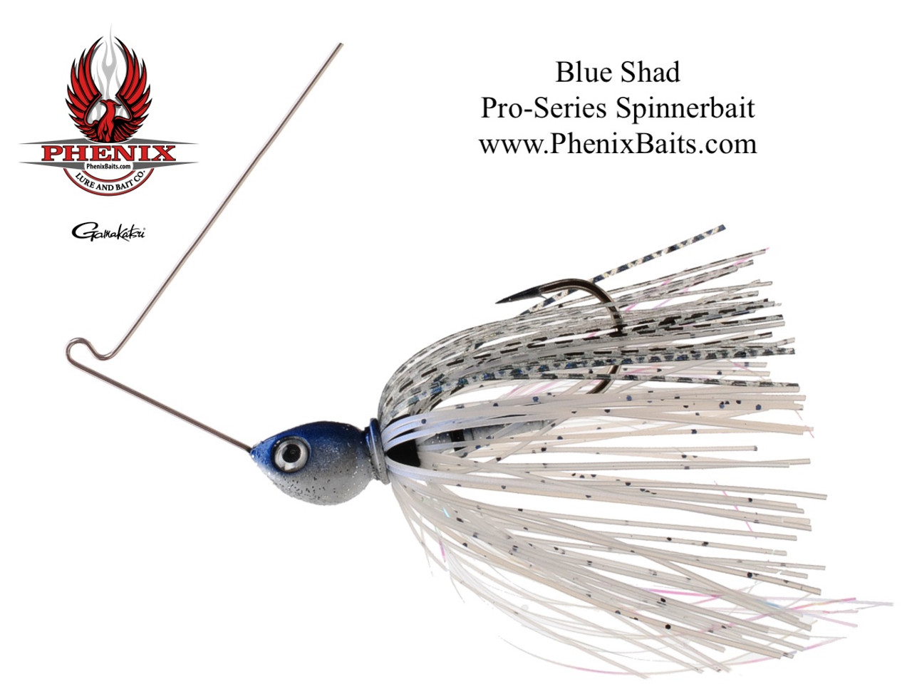 Phenix Pro-Series Custom Spinnerbait - Blue Shad 3/8 oz.