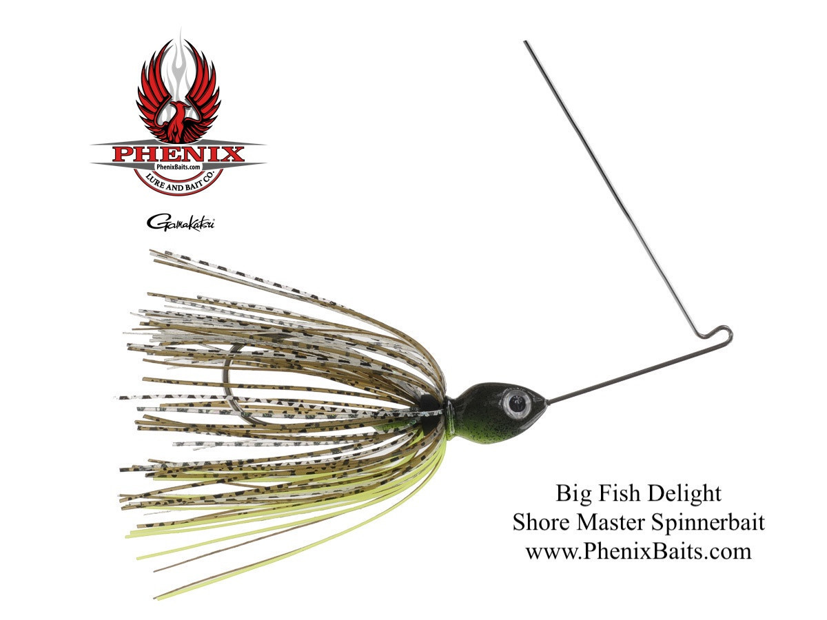 Phenix Shore Master Custom Spinnerbait - Big Fish Delight 3/4 oz.