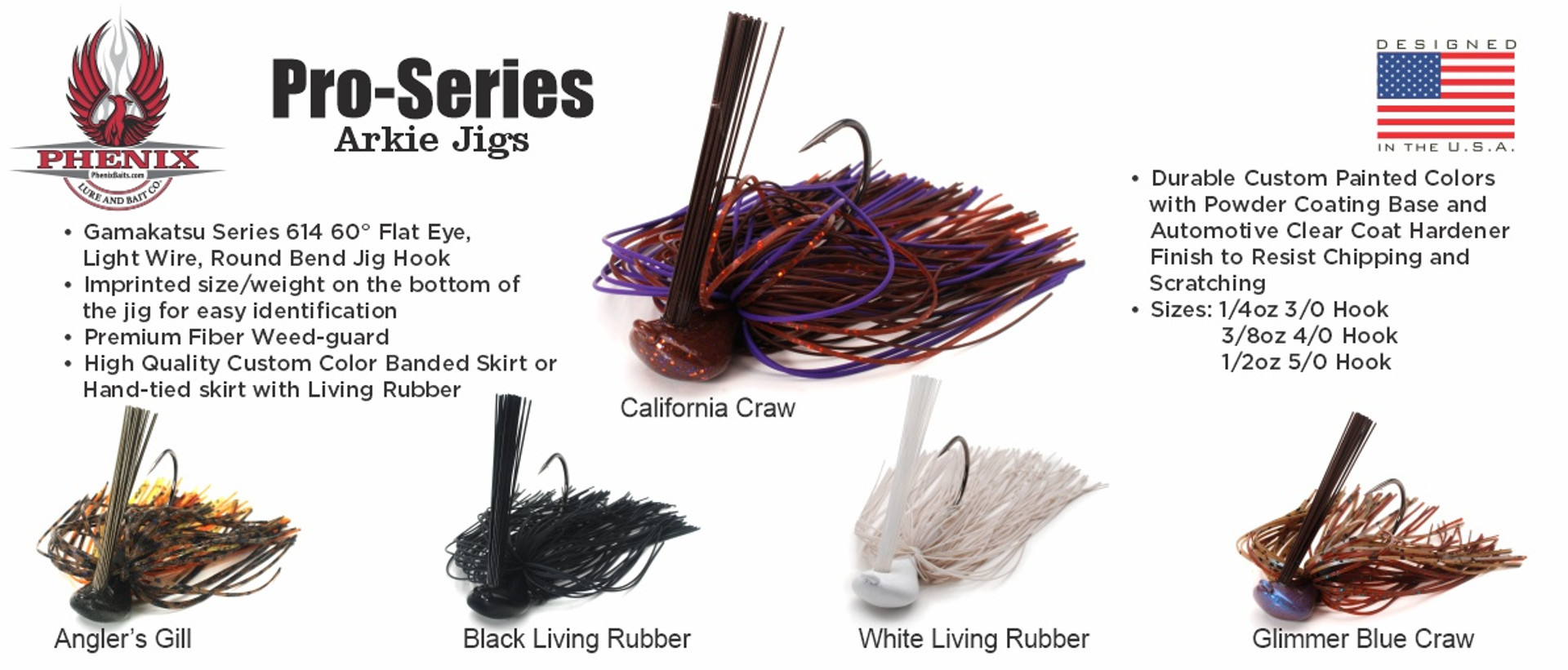Phenix Pro-Series Flipping Jig - Peanut Butter and Jelly 