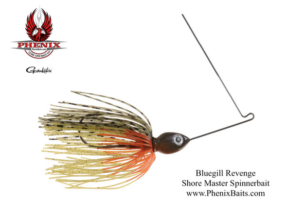 Phenix Shore Master Custom Spinnerbait - Bluegill Revenge 3/4 oz.