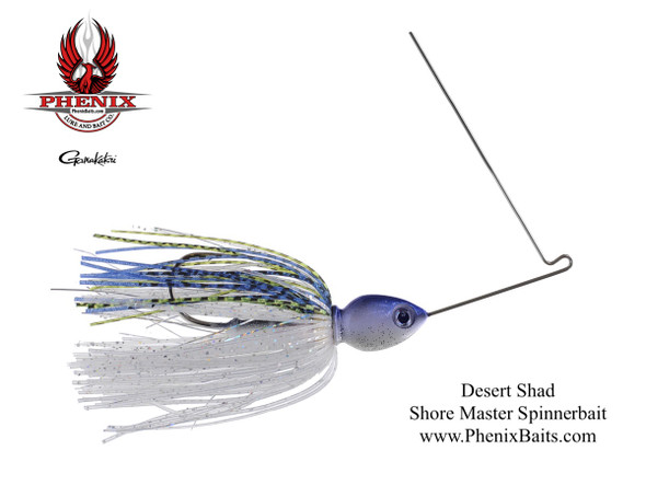 Phenix Shore Master Custom Spinnerbait - Desert Shad (Lake Havasu Special)