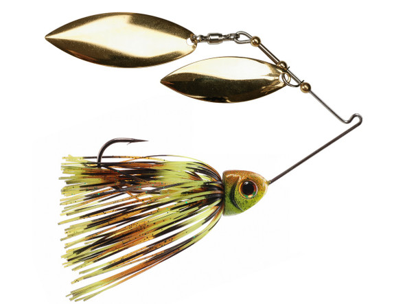 Vengeance Spinnerbaits - Bay Bass Special with Double Willow Gold