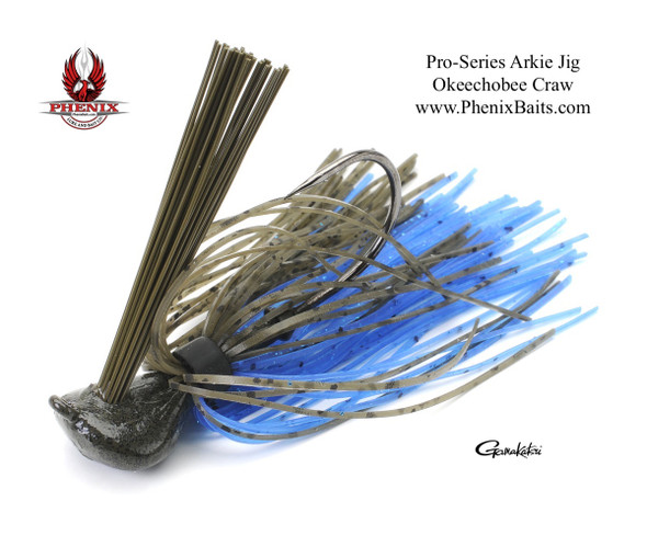 Phenix Elite Series Arkie Jig - Dark Green Pumpkin