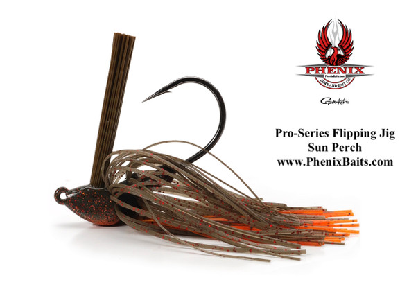 Phenix Pro-Series Flipping Jig - Sun Perch (Lake Fork Special)