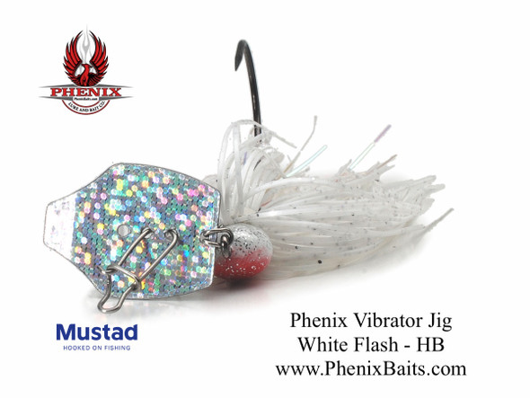 Phenix Vibrator Jig - White Flash with Hologram Blade