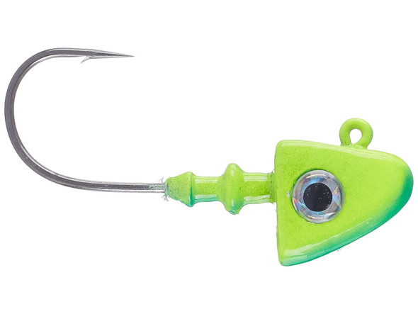 Phenix 3D Eye Shad Head - Chartreuse Special