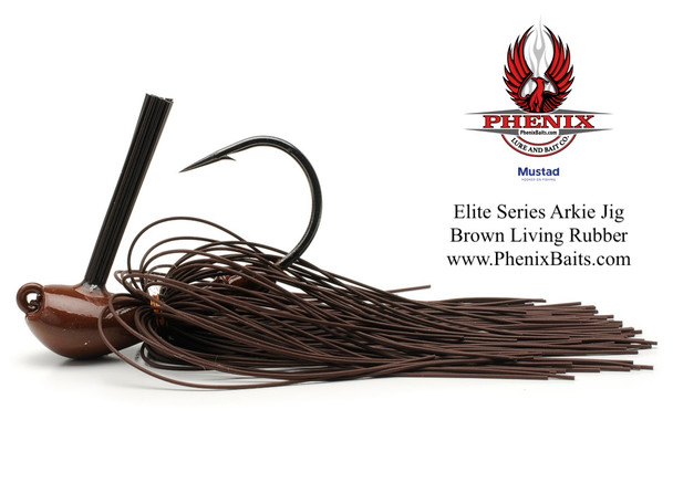 Phenix Elite Series Arkie Jig - Brown Living Rubber