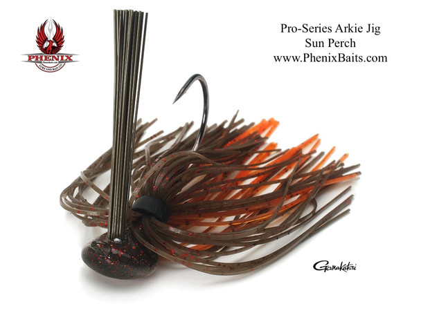 Phenix Pro-Series Arkie Jig - Sun Perch (Lake Fork Special)