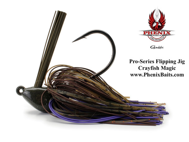 Phenix Pro-Series Flipping Jig - Crayfish Magic