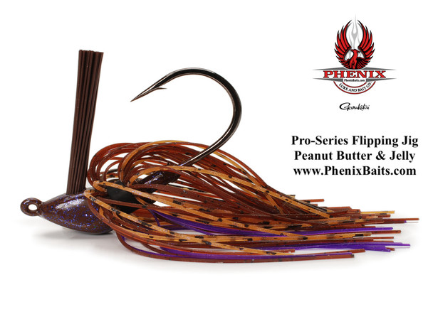 Phenix Pro-Series Flipping Jig - Peanut Butter and Jelly