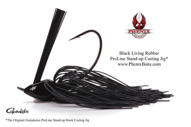 Phenix ProLine Stand-up Casting Jig - Black Living Rubber