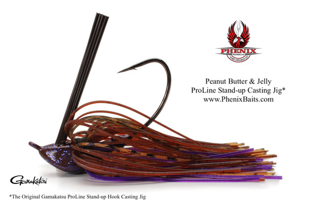 Phenix ProLine Stand-up Casting Jig - Peanut Butter and Jelly