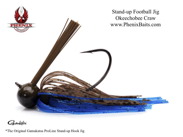 Phenix ProLine Stand-up Football Jig - Okeechobee Craw