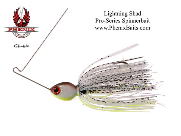 Phenix Pro-Series Custom Spinnerbait - Lightning Shad