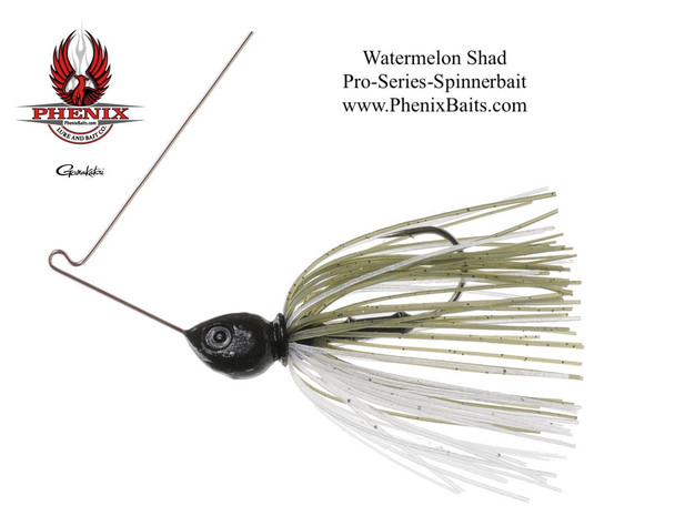 Phenix Pro-Series Custom Spinnerbait - Watermelon Shad