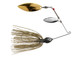 Shore Master Spinnerbait - Dark Green Pumpkin with Willow Nickel and Willow Gold Blades