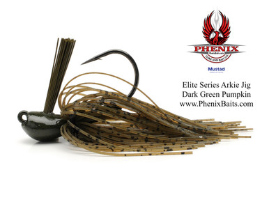 Phenix Elite Series Arkie Jig - Dark Green Pumpkin