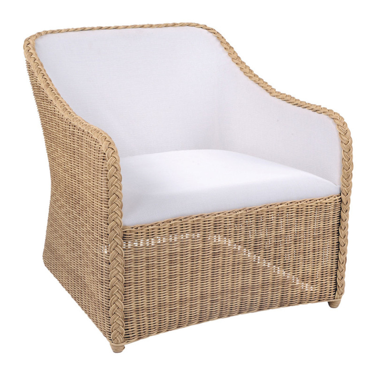 Kingsley Bate Quogue Upholstered Club Chair AuthenTEAK
