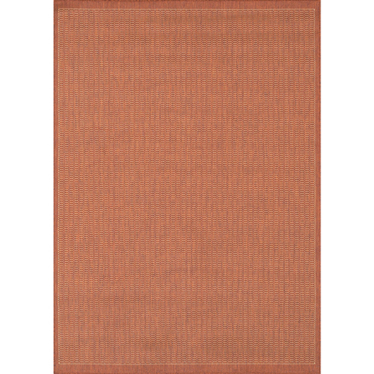 Couristan Recife Saddle Stitch Terracotta Natural AuthenTEAK couristan-recife-saddle-stitch-terracotta-natural-authenteak