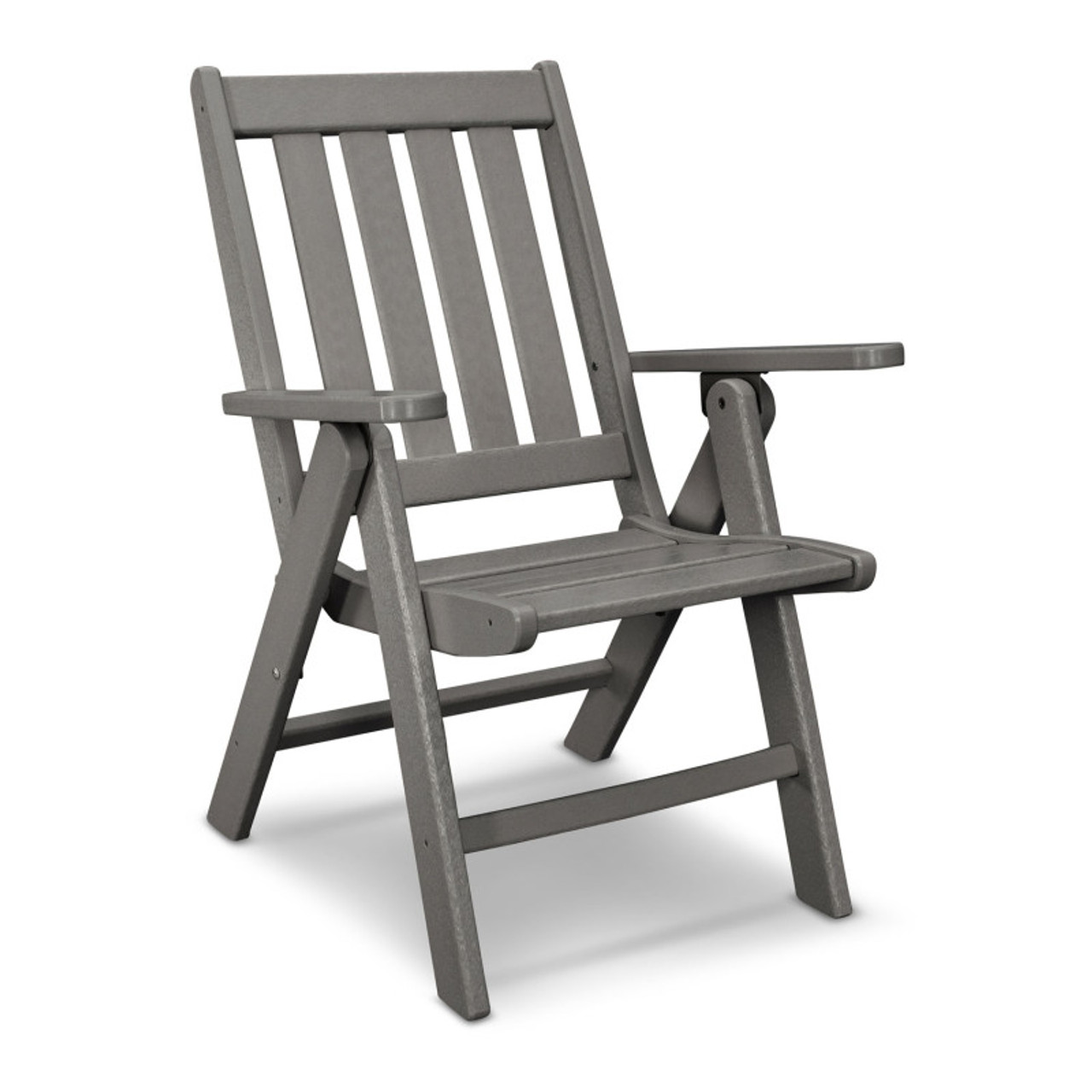 Polywood Vineyard Folding Dining Armchair | AuthenTEAK