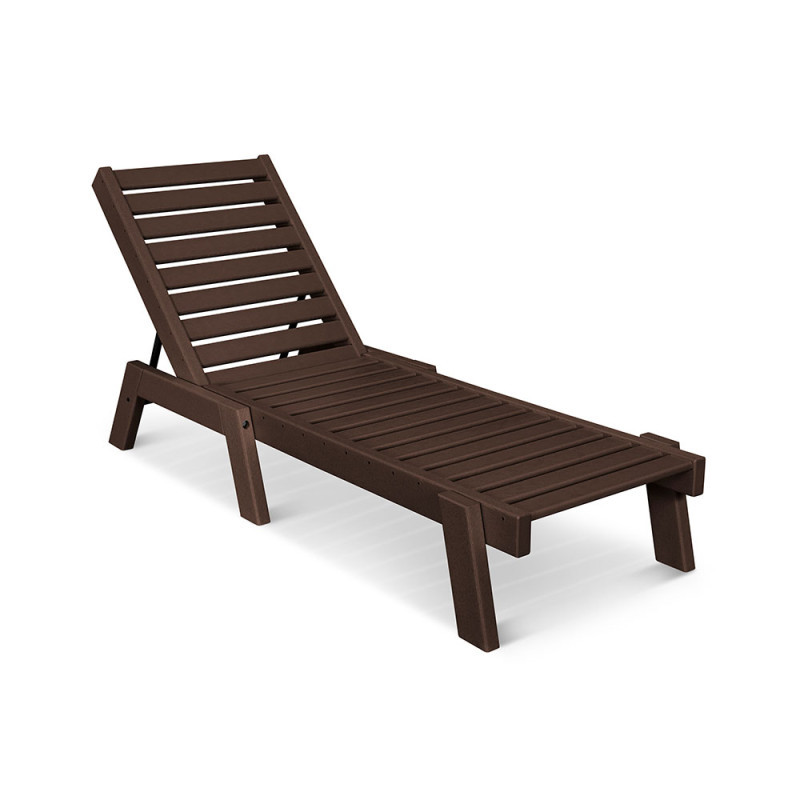Polywood Captain Chaise Lounge AuthenTEAK
