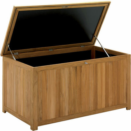 Gloster 56" Teak Outdoor Storage Box AuthenTEAK
