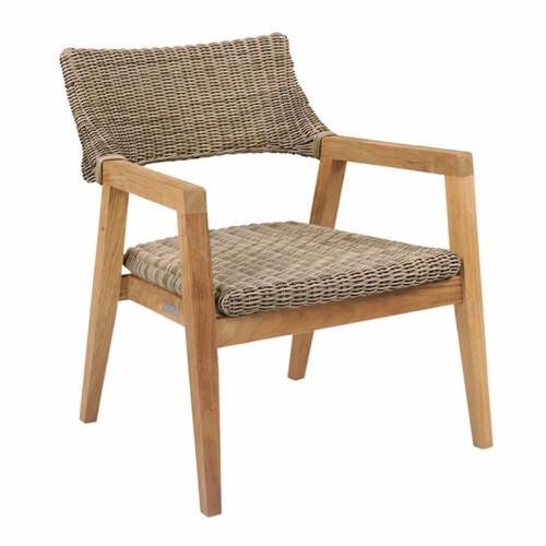 Kingsley Bate Spencer Woven Club Chair AuthenTEAK