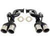 DEA VE Commodore V6 V8 Sed Wag 2.5" Exhaust Tailpipe J Pipes & 80mm Exhaust Tips