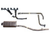 DEA 2.5 Inch Exhaust With Header & Muff For Toyota Landcruiser HZJ79 4.2L 1HZ Diesel