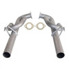 DEA VE Holden Commodore V6 V8 Sedan And Wagon 2.5" Rear Exhaust Tailpipes J Pipes